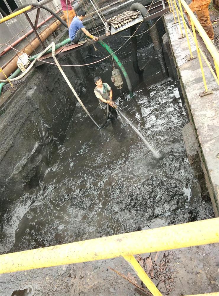 北湖沉淀池清掏-污水池清理